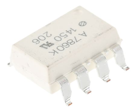 Broadcom SMD Optokoppler DC-In / Transistor-Out, 8-Pin DIP, Isolation 3,75 KV Eff