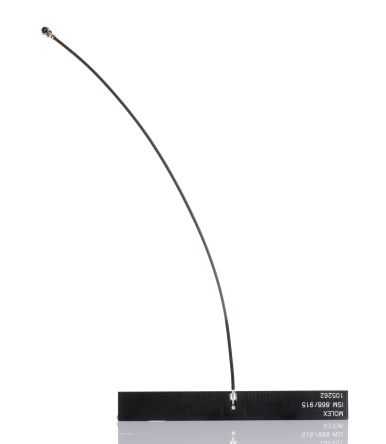 Molex ISM Band Telemetrieantenne Vierkant, U.FL 1.3dBi 868 → 915 MHz Bis 915MHz, Länge 150mm, Selbstklebend