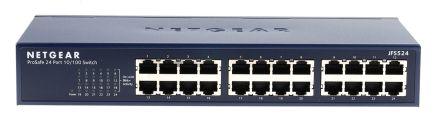 Netgear ProSAFE JFS524 Ethernet-Switch Rackmontage 24-Port Unmanaged 10/100Mbit/s 330 X 202 X 43mm