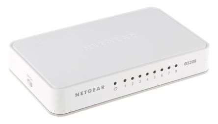 Netgear GS208 8 Port Gigabit Ethernet Switch