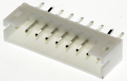 JST PH Leiterplatten-Stiftleiste Gerade, 9-polig / 1-reihig, Raster 2.0mm, Kabel-Platine, Lötanschluss-Anschluss, 2.0A,
