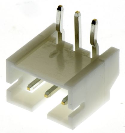 JST Conector Macho Para PCB Ángulo De 90° Serie PH De 3 Vías, 1 Fila, Paso 2.0mm, Para Soldar, Orificio Pasante