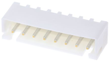 JST XH Leiterplatten-Stiftleiste Gerade, 8-polig / 1-reihig, Raster 2.5mm, Kabel-Platine, Lötanschluss-Anschluss, 3.0A,