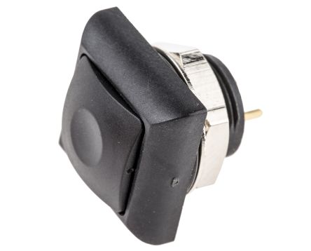 RS PRO Push Button Switch, Momentary, PCB, 13.6mm Cutout, SPST, 30V Dc, IP67