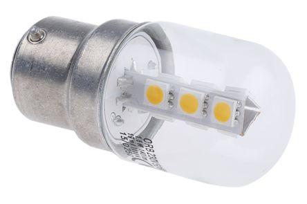 Orbitec T28, Klare LED, LED-Zwerglampe, Pygmy,, F, 2,5 W / 230V, 250 Lm, B22 Sockel, 3000K Warmweiß