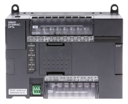 디바이스마트,,,CP1L-EL20DT1-D,Omron CP1L-EL PLC CPU - 12 Inputs, 8 Outputs, PNP, For Use With CP Series, Ethernet Networking, Computer Interface / 821-1769