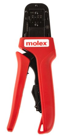 Molex 207129 Hand Crimpzange 28AWG → 22AWG / 28 → 22AWG Für Mini-Fit Jr. Steckverbinderkontakte