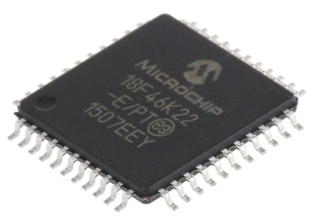 Microchip Mikrocontroller PIC18F PIC 8bit SMD 64 KB TQFP 44-Pin 64MHz 3,896 KB RAM