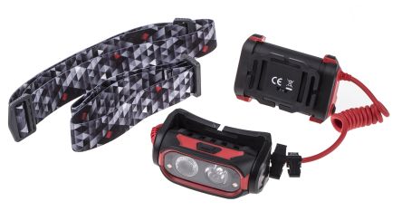 Nightsearcher LED Head Torch HT550 AA, Black, 550 lm