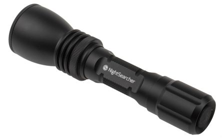 Nightsearcher 充电式UV LED钥匙扣手电, UV365系列, 电池组电池, 黑色