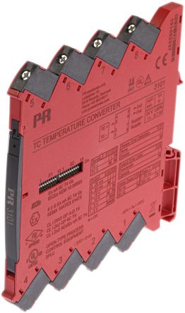 PR Electronics Temperatur-Messumformer 16,8 → 31,2 V Dc Für Temperatur Ausgang Stromstärke
