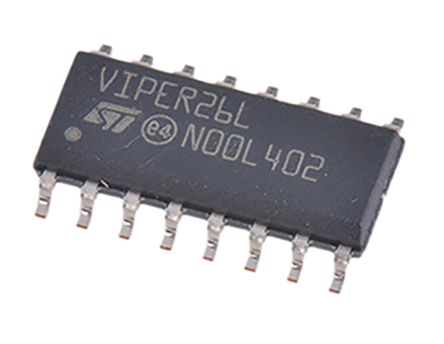 STMicroelectronics Controlador SMPS VIPER26LD, SOIC, 16 Pines