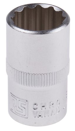 RS PRO 1/2 In Drive 16mm Standard Socket, 12 Point