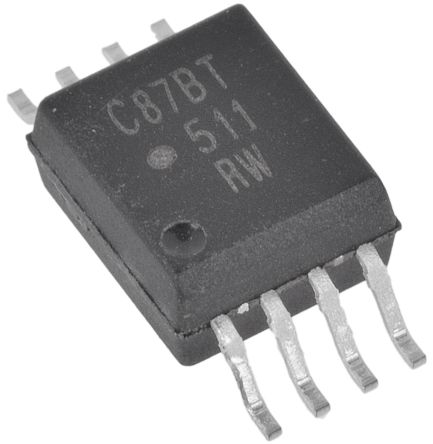 Broadcom ACPL-C87BT-000E Amplificateur D'isolement, SOIC, 1 Canal, 8 Broches, 3 → 5,5 V