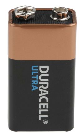 Duracell Ultra Power Alkaline 9V Battery PP3