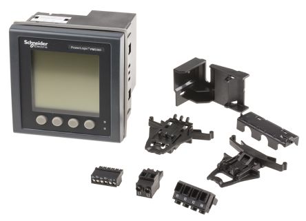 Schneider Electric 施耐德功率表, LCD, 数字仪表, PM5000系列, 切面尺寸92 x 92 mm