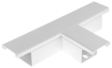 Rs Pro Pvc U 1309 50 X 50mm Cable Trunking Flat Tee Max Rs