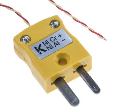 RS PRO k型热电偶 x 10m长探头, 最高感应+250°C, 小型插头接端, 10m线长
