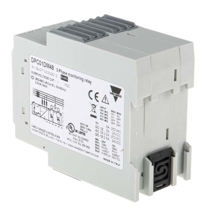 DPC01DM48 Carlo Gavazzi | Carlo Gavazzi Phase, Voltage Monitoring Relay ...