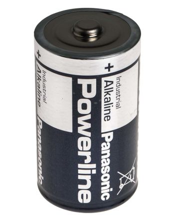 Panasonic Industrial Powerline Alkali D Batterien, 19.76Ah, 1.5V