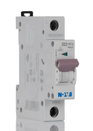 Eaton Moeller MCB Leitungsschutzschalter Typ C, 1-polig 32A 230V, Abschaltvermögen 10 KA XPole