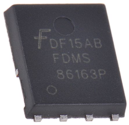 Onsemi MOSFET FDMS86163P, VDSS 100 V, ID 7,9 A, PQFN8 De 8 Pines,, Config. Simple