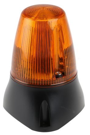 Moflash LEDA100 LED Blitz-Licht Summer-Signalleuchte Orange / 80dB, 85 → 280 V Ac, 85 → 380 V Dc