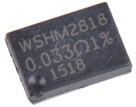 Vishay WSHM2818 NiCr-Legierung SMD-Widerstand 33mΩ ±1% / 7W ±75ppm/°C, 2818 Gehäuse