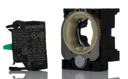 Siemens SIRIUS ACT Kontaktblock,, 1 Schließer, 5 → 500V Ac/dc, Schraubanschluss