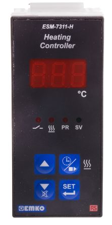 RS PRO Zweipunkt-Temperaturregler 1/16 DIN, 1 X Relais Ausgang/ NTC Eingang, 230 V Ac, 35 X 77mm