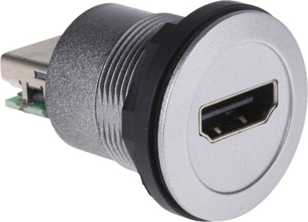 HARTING Connecteur HDMI Femelle Connexion Rapide 19 Voies Droit