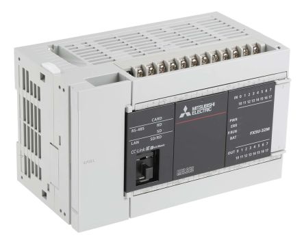 FX5U-32MR-ES Mitsubishi | Mitsubishi FX5U, 16 Outputs, Inverter ...