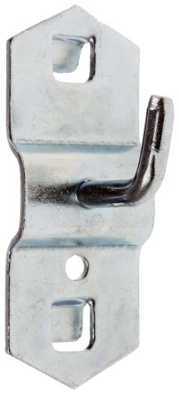 RS PRO Wandplatte Werkzeughalter, Stahl, Inhalt: Schalttafelhaken