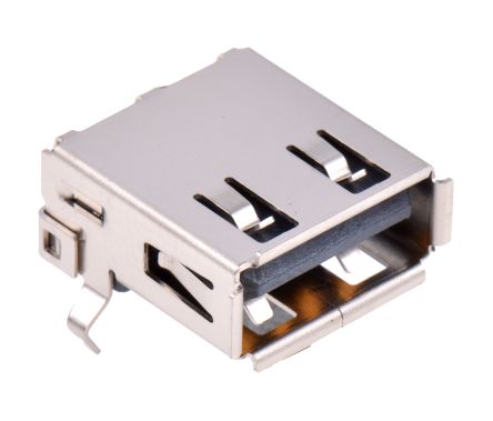 Wurth Elektronik WE-EPLE USB-Steckverbinder 2.0 A Buchse / 1.0A, THT