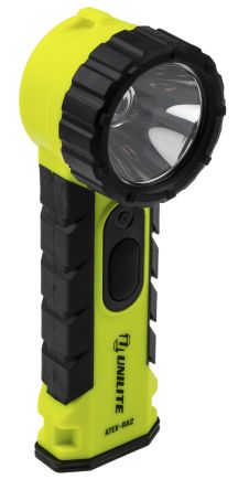 Unilite LED手电筒, Prosafe系列, 350 lm, 4 节 AA 电池电池, ATEX认证, 黄色