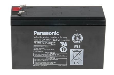 Up Vwa1232p2 鉛蓄電池 Panasonic Rs Components