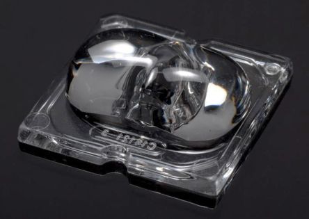 Ledil Strada-SQ LED Linse Asymmetrisch X 8.2mm, Für Cree MHB-A, Cree MK-R, Cree XHP70, Lumileds LUXEON M