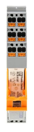 Phoenix Contact RIF-1-RPT-LDP-12DC/2X21 Interface Relais, 9.6V / 12V Dc 12V Dc, 2-poliger Wechsler DIN-Schienen 5