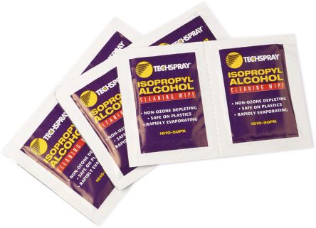 techspray alcohol wipes