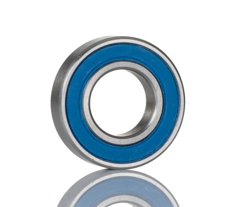 RS PRO SS6001-2RS Single Row Deep Groove Ball Bearing- Both Sides Sealed End Type, 12mm I.D, 28mm O.D