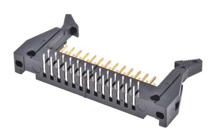 Hirose HIF3B Leiterplatten-Stiftleiste Gewinkelt, 26-polig / 2-reihig, Raster 2.54mm, Kabel-Platine,