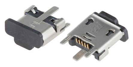 Molex USB-Steckverbinder B Buchse / 1.8A, SMD