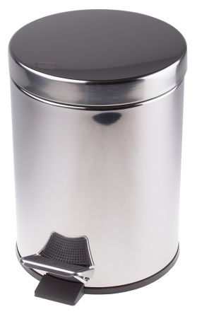 steel dustbin with lid