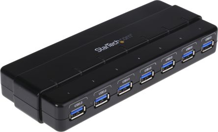 StarTech.com, USB 3.0 USB-Hub, 7 USB Ports, USB A, USB, Netzteil, 172 X 70 X 23mm