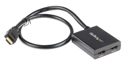 StarTech.com HDMI Video-Splitter HDMI 2-Port, 3840 X 2160 1 Videoeingänge 2 Videoausgänge