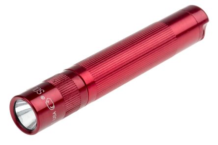 Mag-Lite Solitaire Taschenlampe Schlüsselanhänger LED Rot Im Alu-Gehäuse, 37 Lm / 61 M, 81 Mm