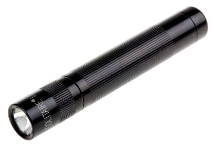 Mag-Lite Solitaire Mini Taschenlampe Schlüsselanhänger LED Schwarz Im Alu-Gehäuse, 37 Lm / 61 M, 81 Mm
