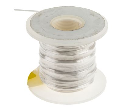 Alpha Wire Hook Up Wire UL3239, 39X2205, 0,33 Mm², Blanc, 22 AWG, 30.5m, 5 KV
