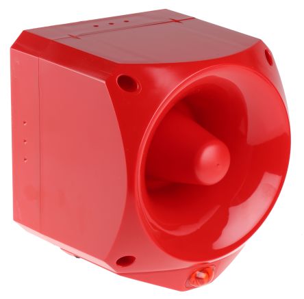 Klaxon Nexus Pulse LED Blitz-Licht Alarm-Leuchtmelder Rot, 17 → 60 V Dc