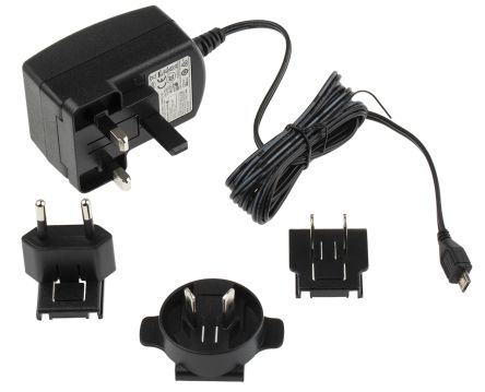 Stontronics Alimentation Pour Raspberry Pi 1.5m Micro USB Type B Avec Prise Universelle